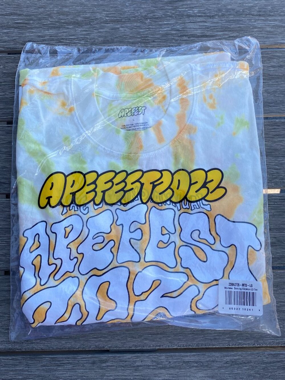 Bored Ape Yacht Club Apefest 2022 Longsleeve Tee, New Never Worn
